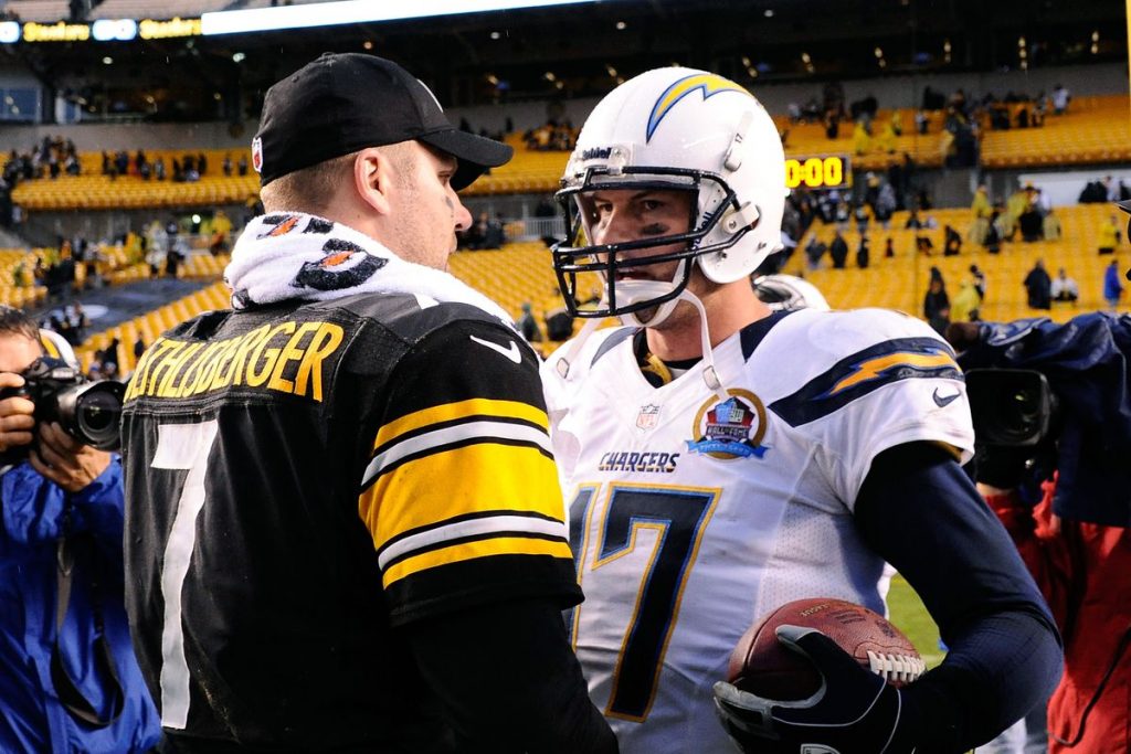 Philip Rivers and Ben Roethlisberger